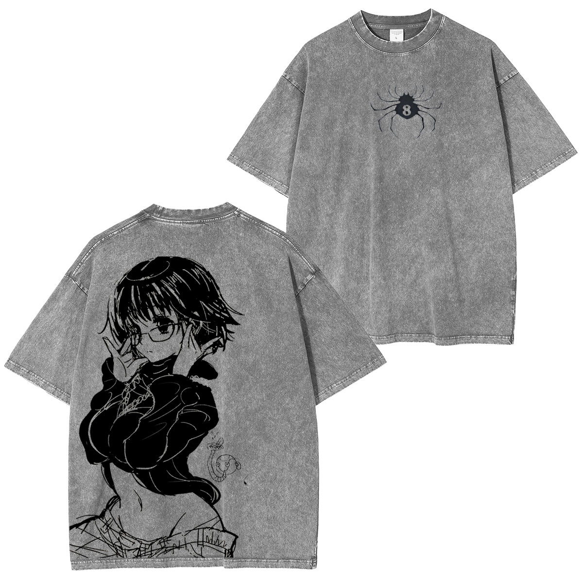 Shizuku Hunter X Hunter Vintage Washed Unisex Polera
