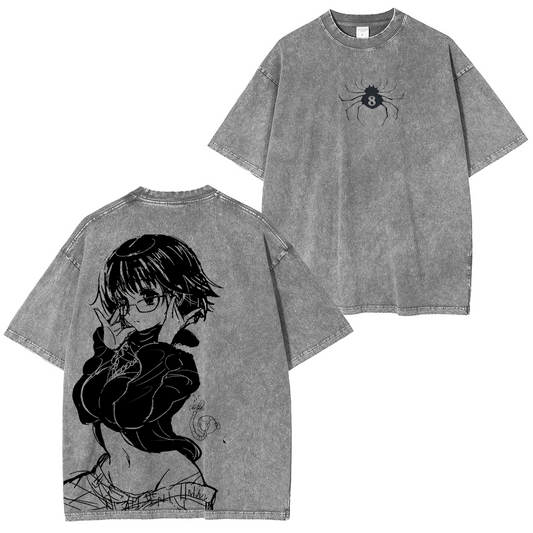 Shizuku Hunter X Hunter Vintage Washed Unisex Polera