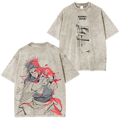 JujutsuKaisen Choso - JJK CursedWomb Anime Printed Polera Lavada Vintage Unisex
