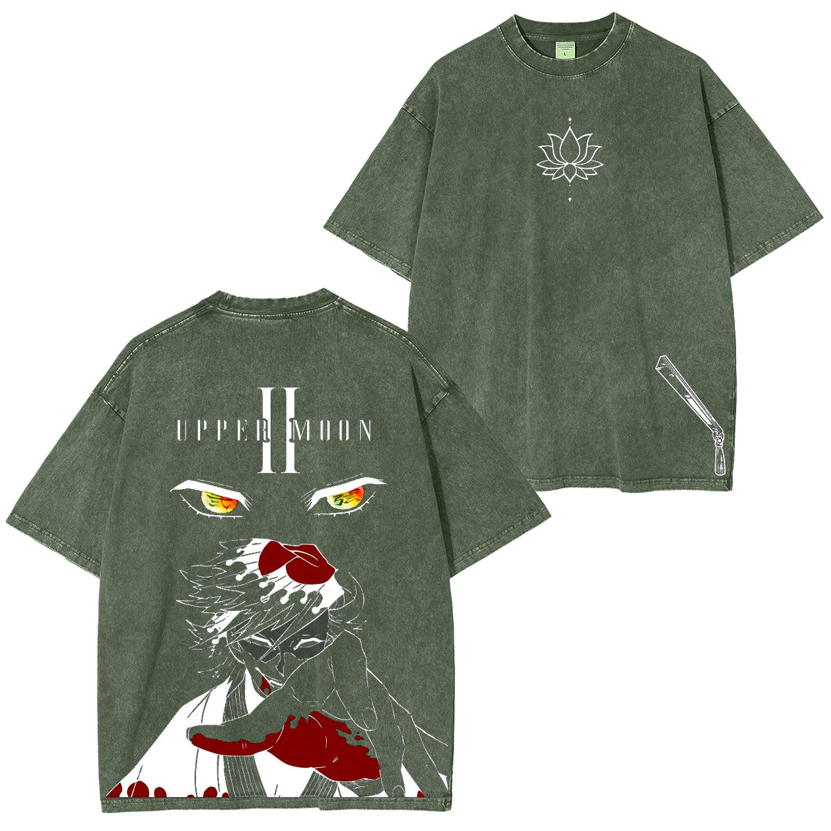 Aska,Demon Slayer Vintage Tee