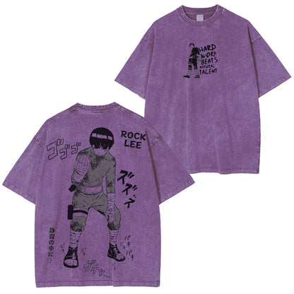 Naruto : Rock Lee Polera Vintage
