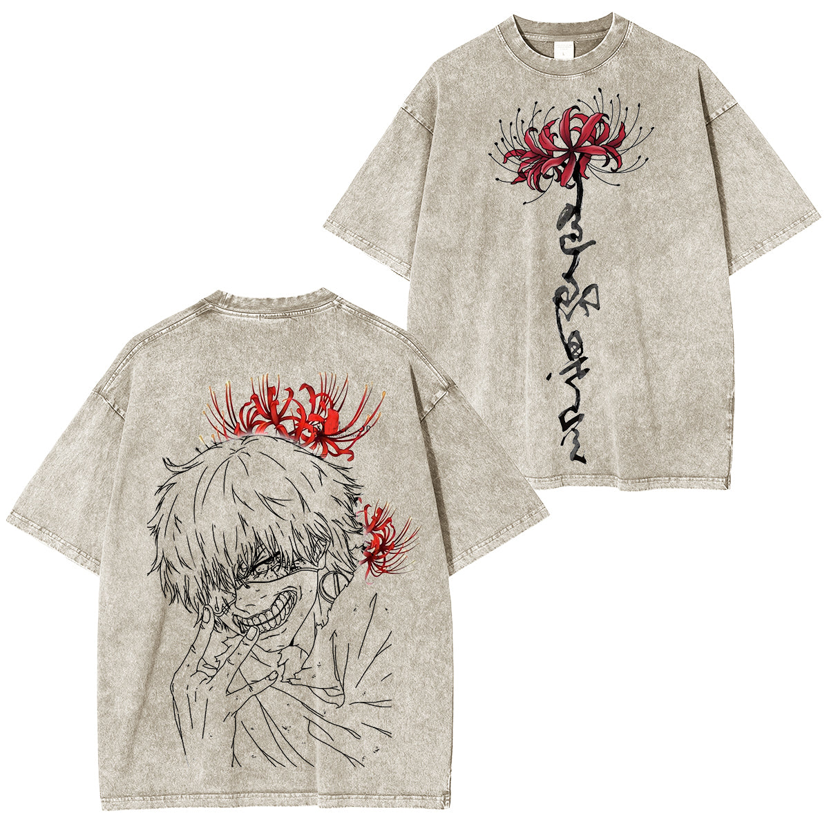 Tokyo Ghoul Anime Polera Unisex Lavada