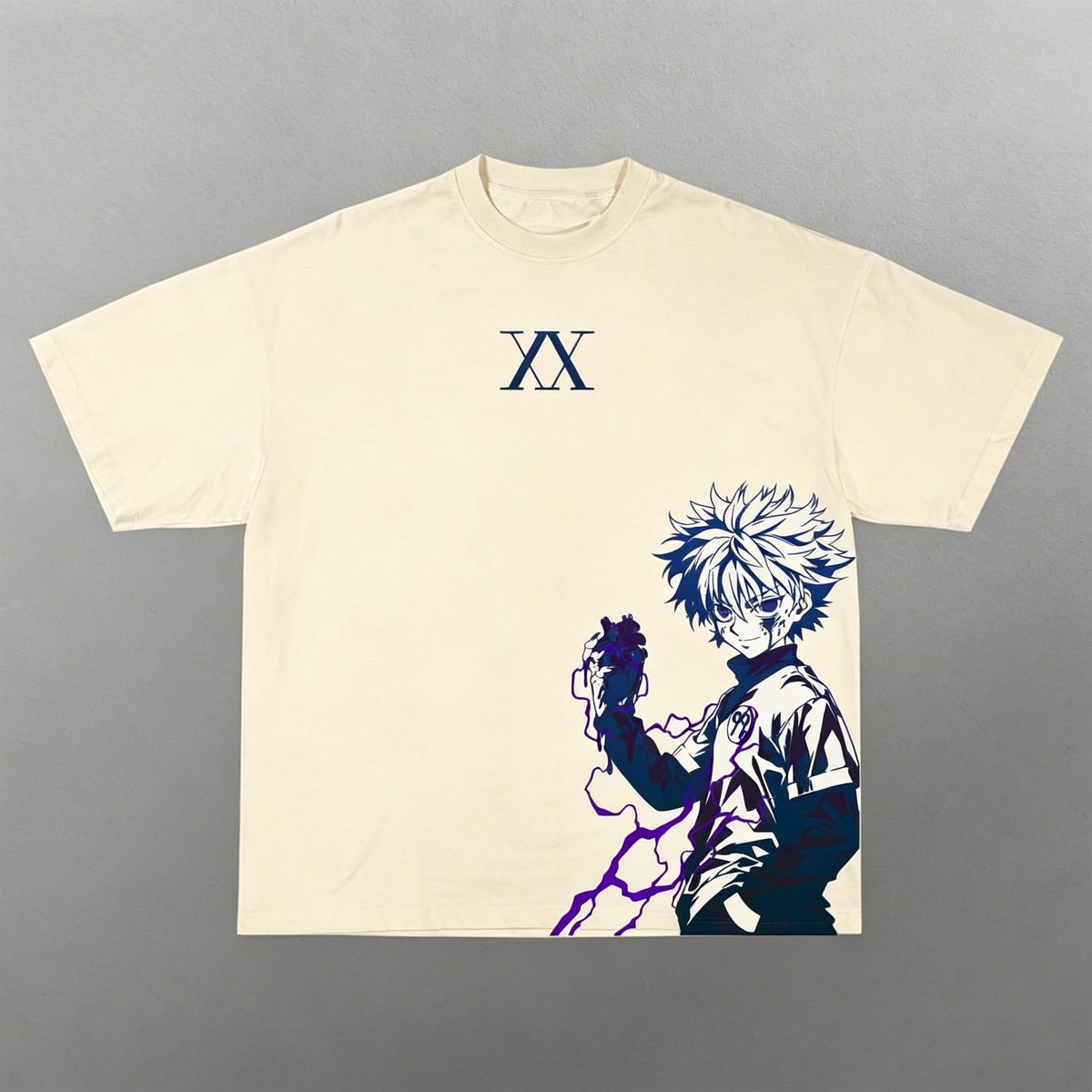 Killua Zoldyck,Hunter x Hunter Anime Oversize Unisex Polera
