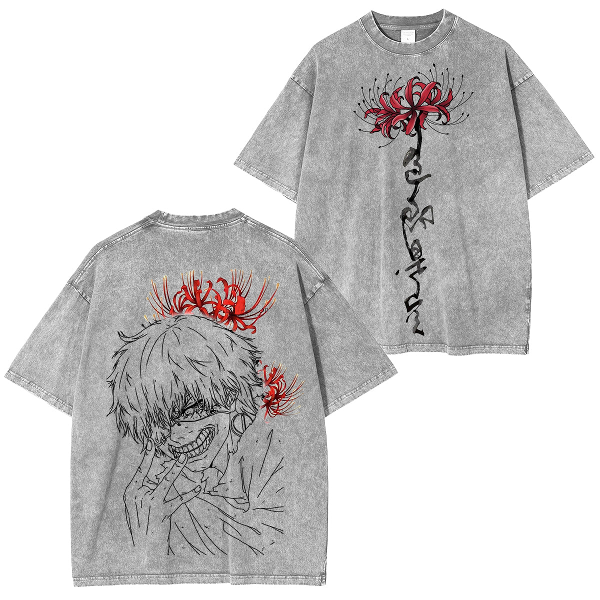 Tokyo Ghoul Anime Polera Unisex Lavada
