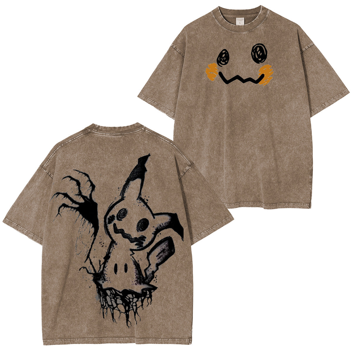Mimikyu Halloween Washed T-Shirt