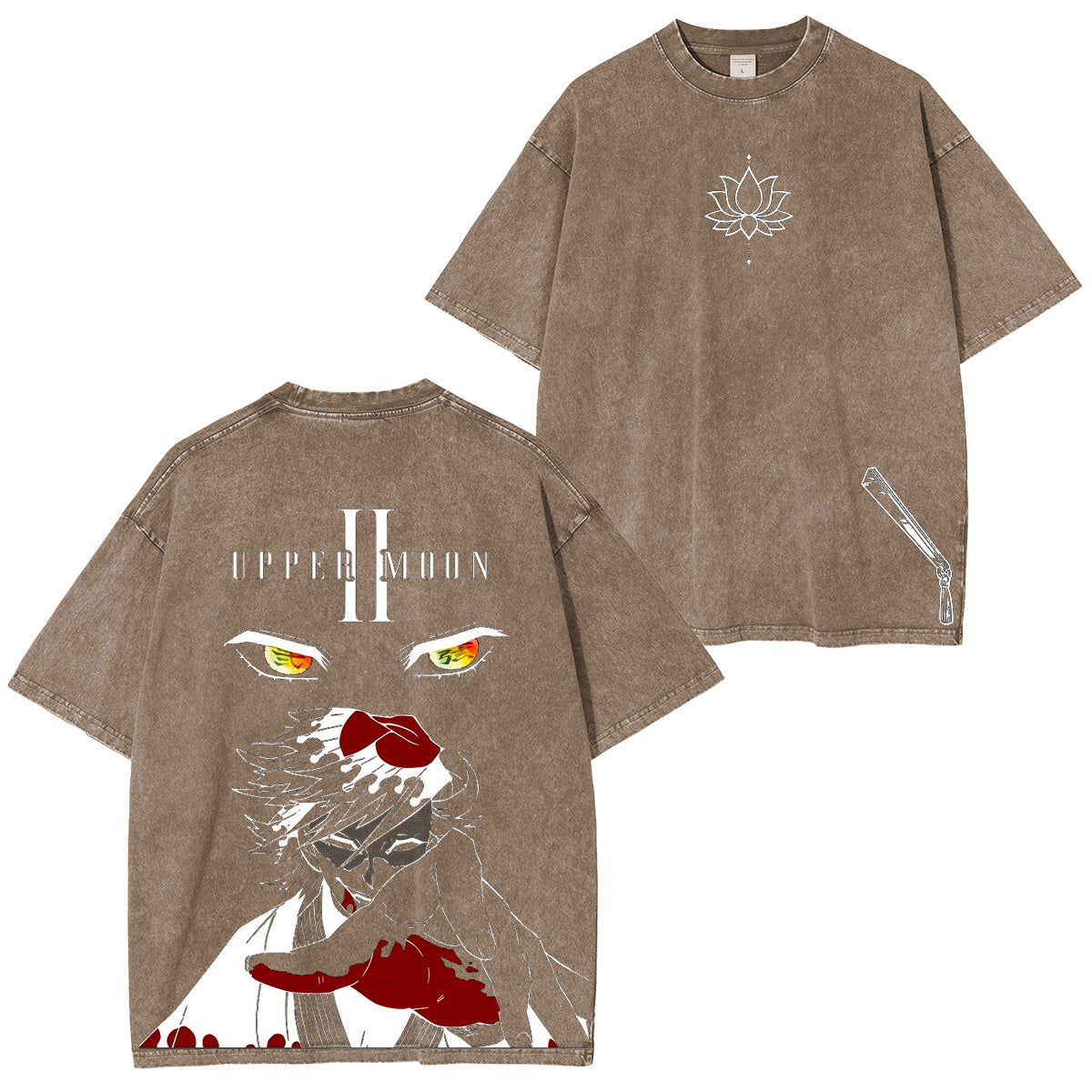 Aska,Demon Slayer Vintage Tee