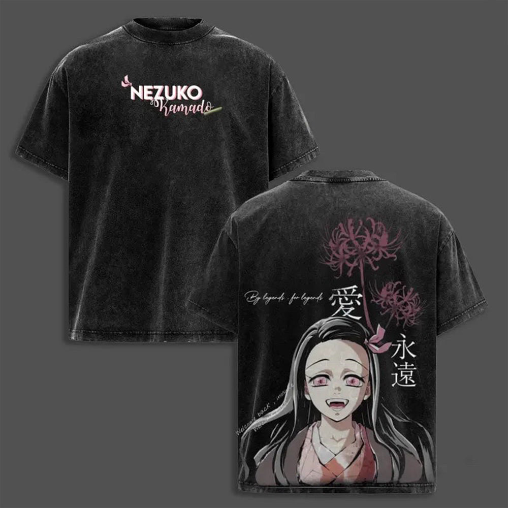 Demon Slayer: Nezuko Kamado Vintage T-shirt/Crewneck/Hoodie