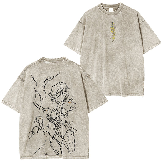 Zenitsu Agatsuma Demon Vintage Tee