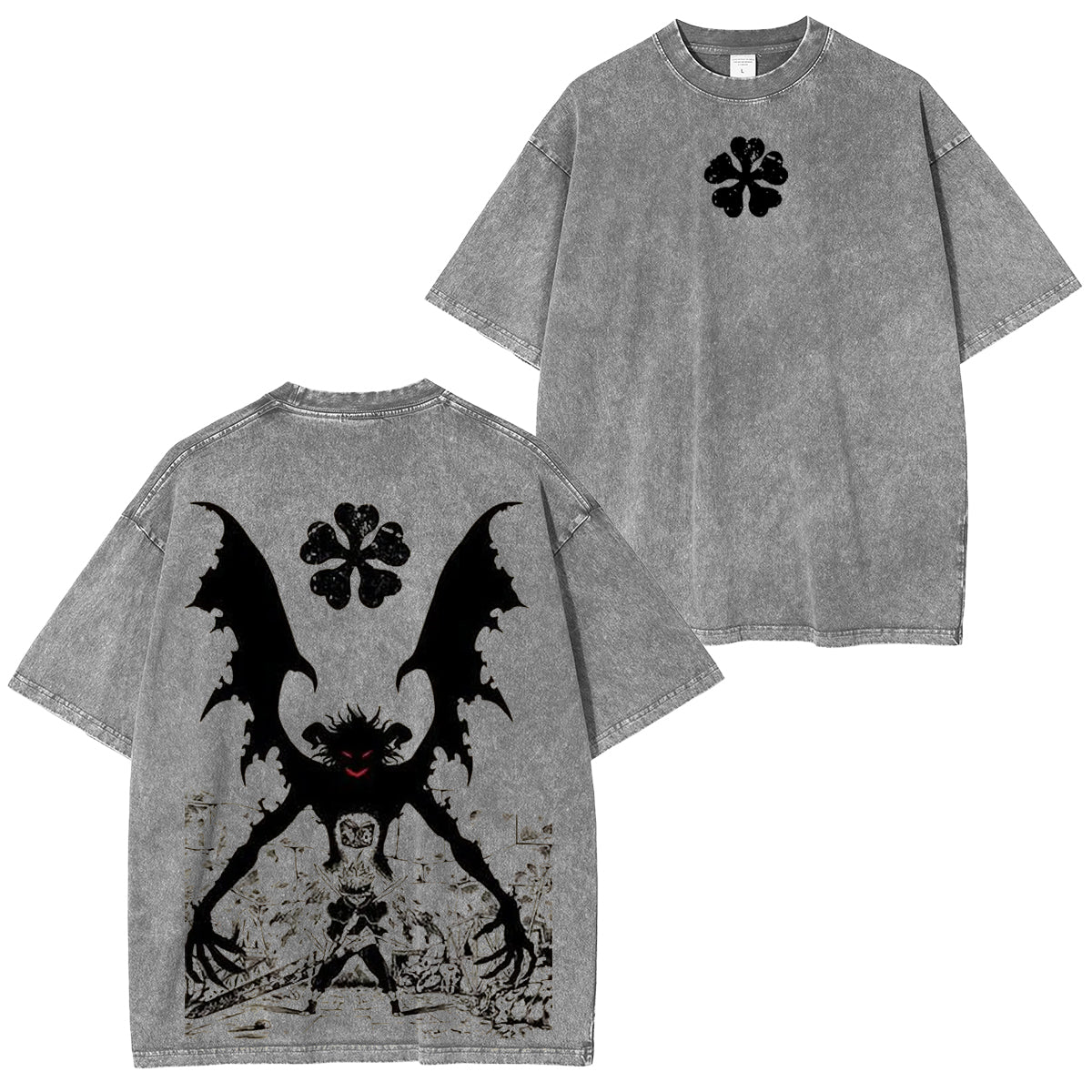 Black Clover Streetwear Inspired Anime Polera
