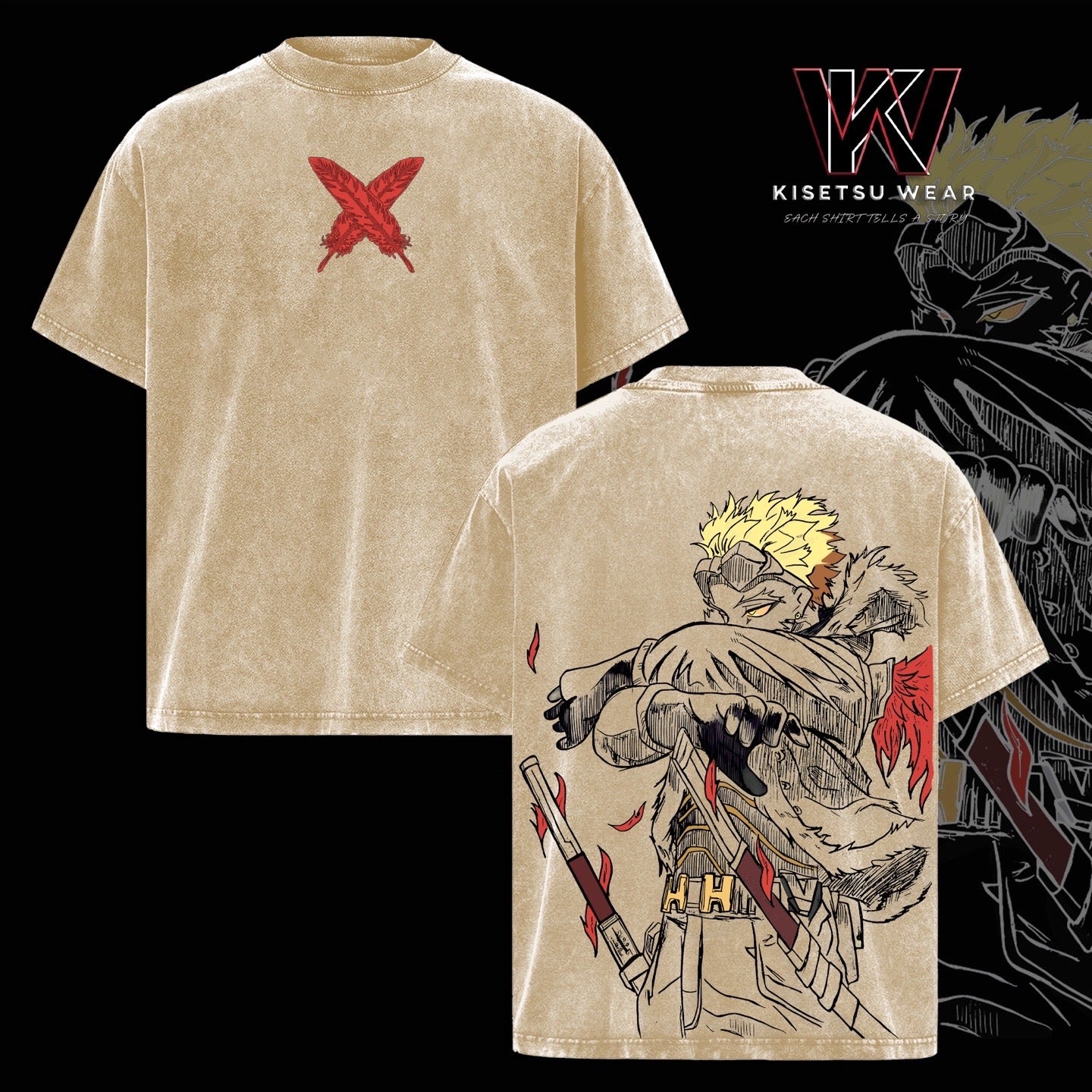 ichigo Bleach Vintage Washed T-shirt/Crewneck/Hoodie