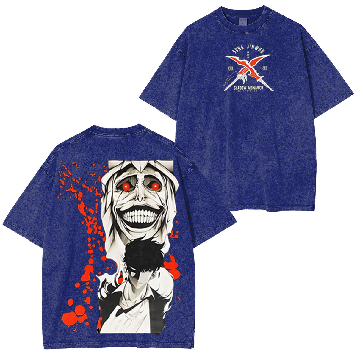 Solo Leveling Washed T-shirt/Crewneck/Hoodie