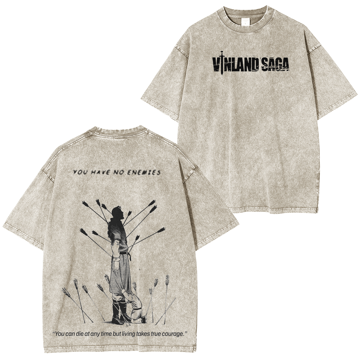 Vinland Saga Vintage Washed T-shirt/Crewneck/Hoodie
