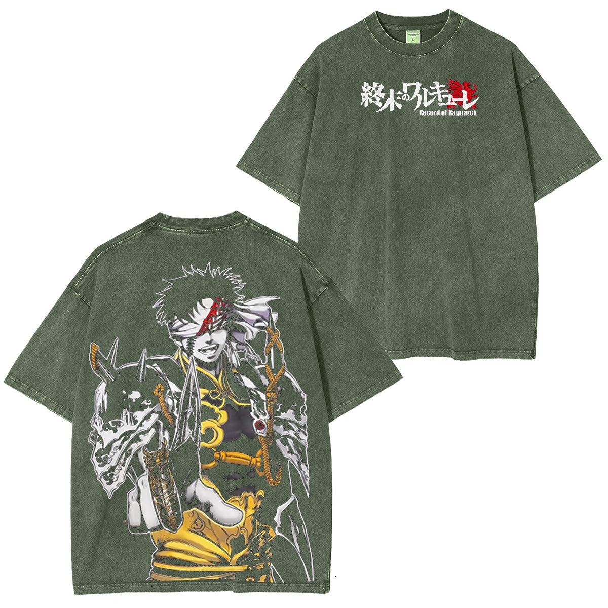 Qin Shi Huang Record of Ragnarok Washed T-shirt/Crewneck/Hoodie