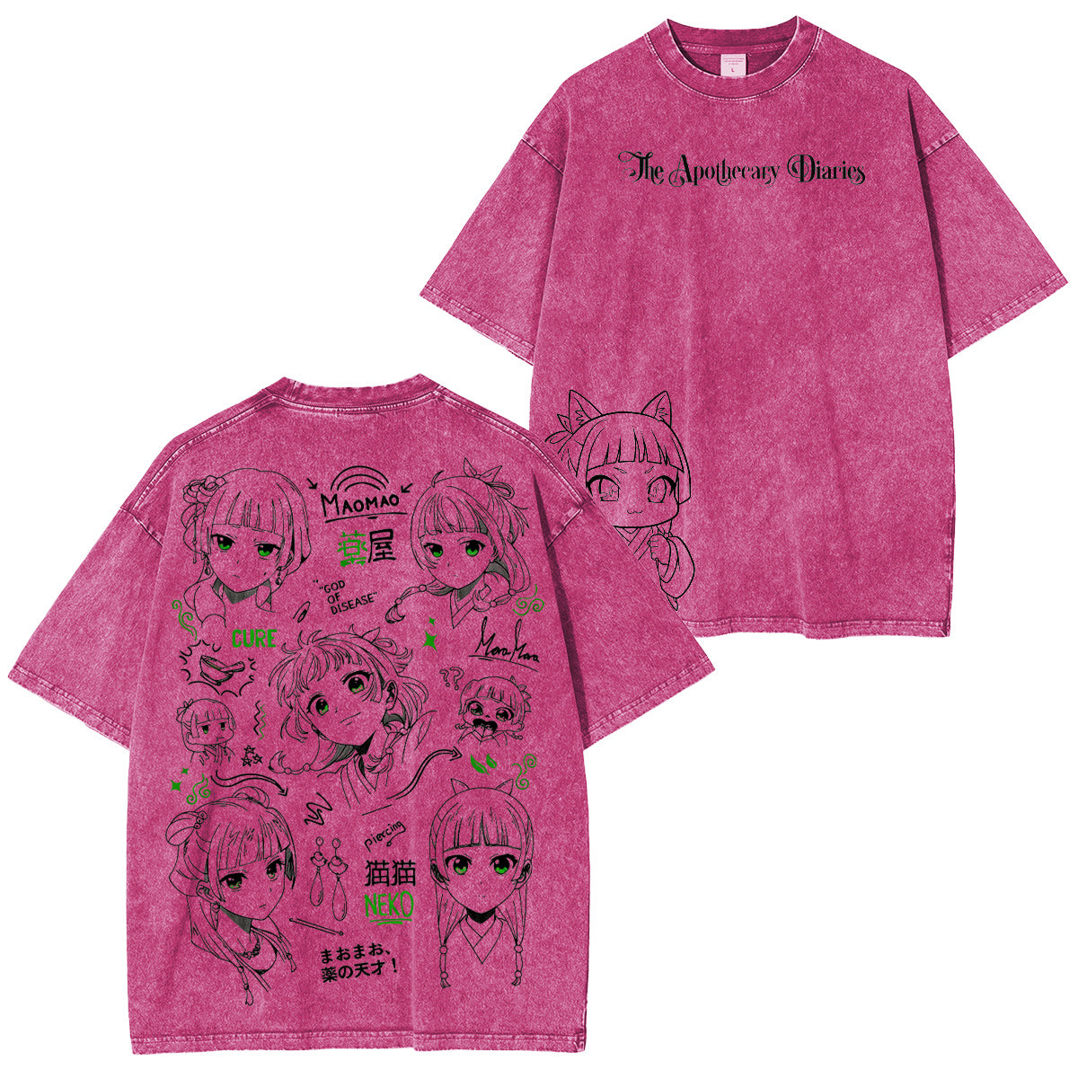 Maomao The Apothecary Diaries Washed T-shirt/Crewneck/Hoodie