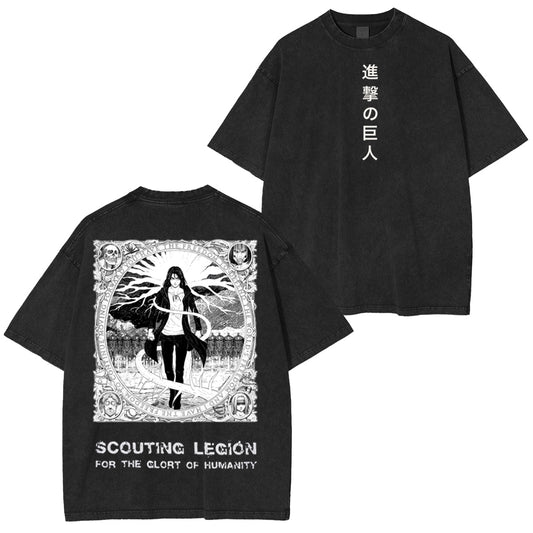 Attack on Titan Washed T-shirt/Crewneck/Hoodie