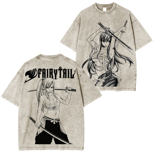 Fairy Tail Washed T-shirt/Crewneck/Hoodie