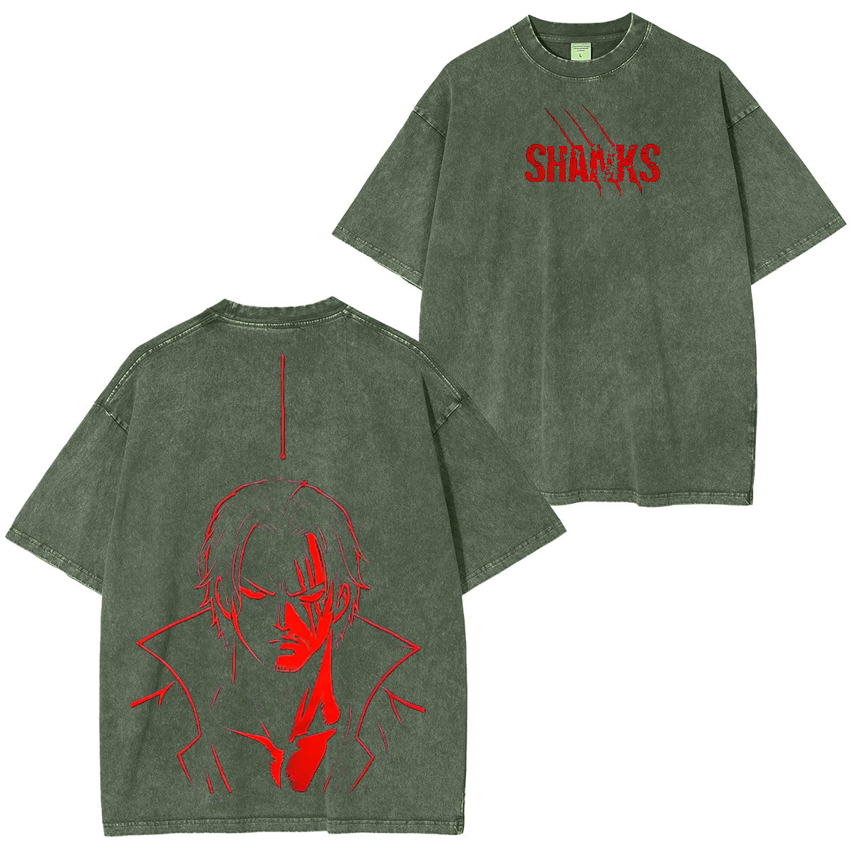 One Piece Washed T-shirt/Crewneck/Hoodie