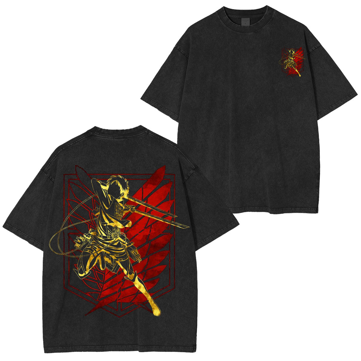 Attack on Titan Washed T-shirt/Crewneck/Hoodie