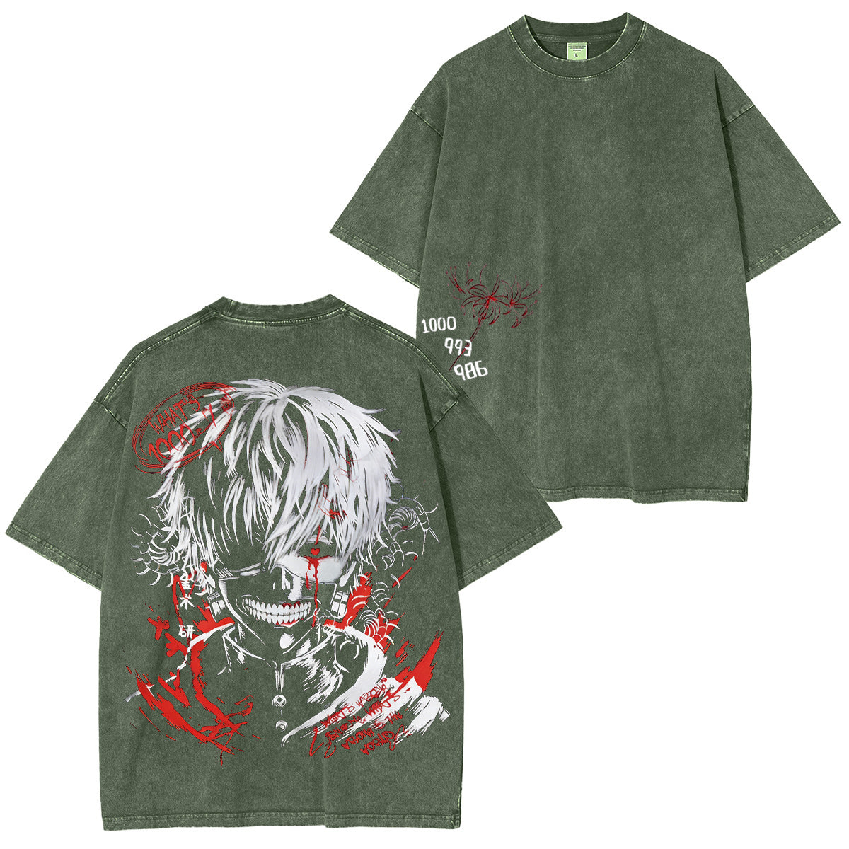Ken Kaneki Tokyo Ghoul Polera Lavada