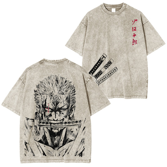 One Piece Washed T-shirt/Crewneck/Hoodie