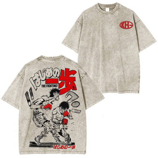 Hajime no Ippo Washed T-shirt/Crewneck/Hoodie