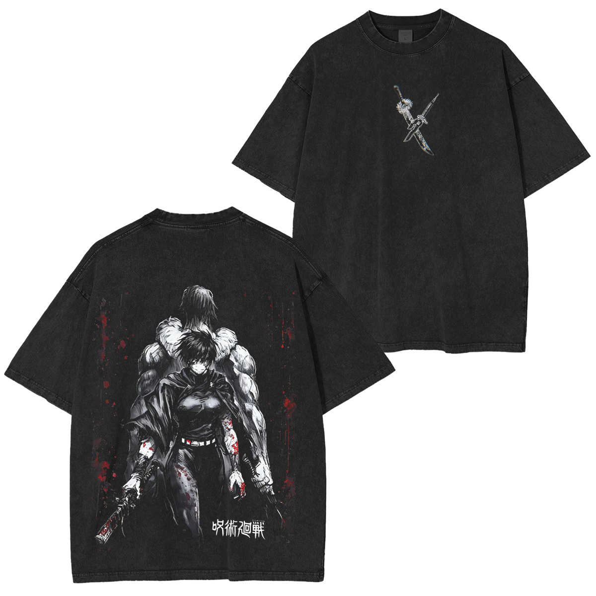 Jujutsu Kaisen Anime Polera Lavada