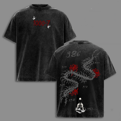 Tokyo Ghoul Polera Lavada Vintage