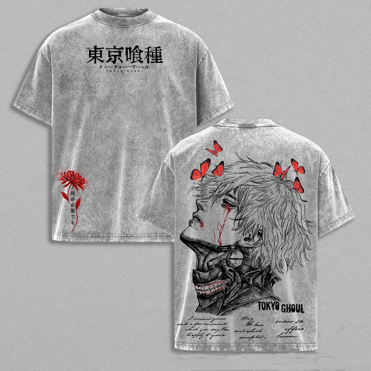 Tokyo Ghoul Anime Polera Lavada