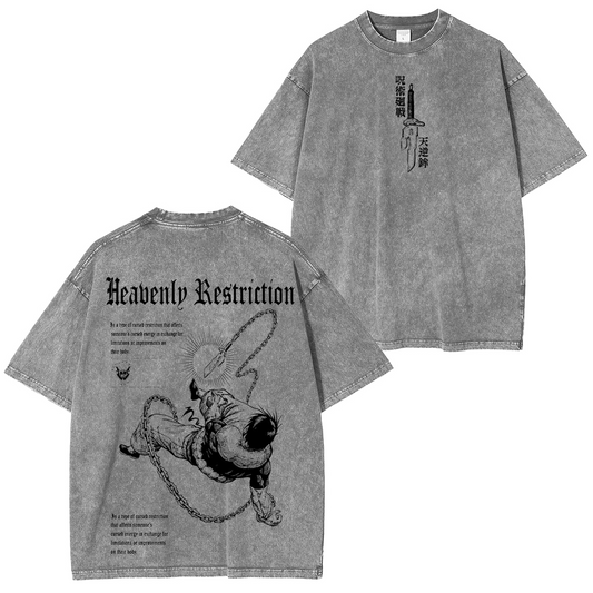 Toji Fushiguro jujustu kaisen Unisex Washed T-shirt/Crewneck/Hoodie