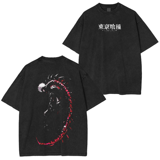 Tokyo Ghoul Anime Washed T-shirt