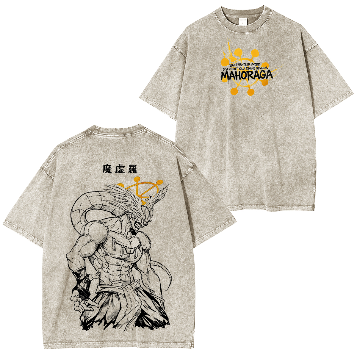 Jujutsu Kaisen Vintage washed T-shirt/Crewneck/Hoodie