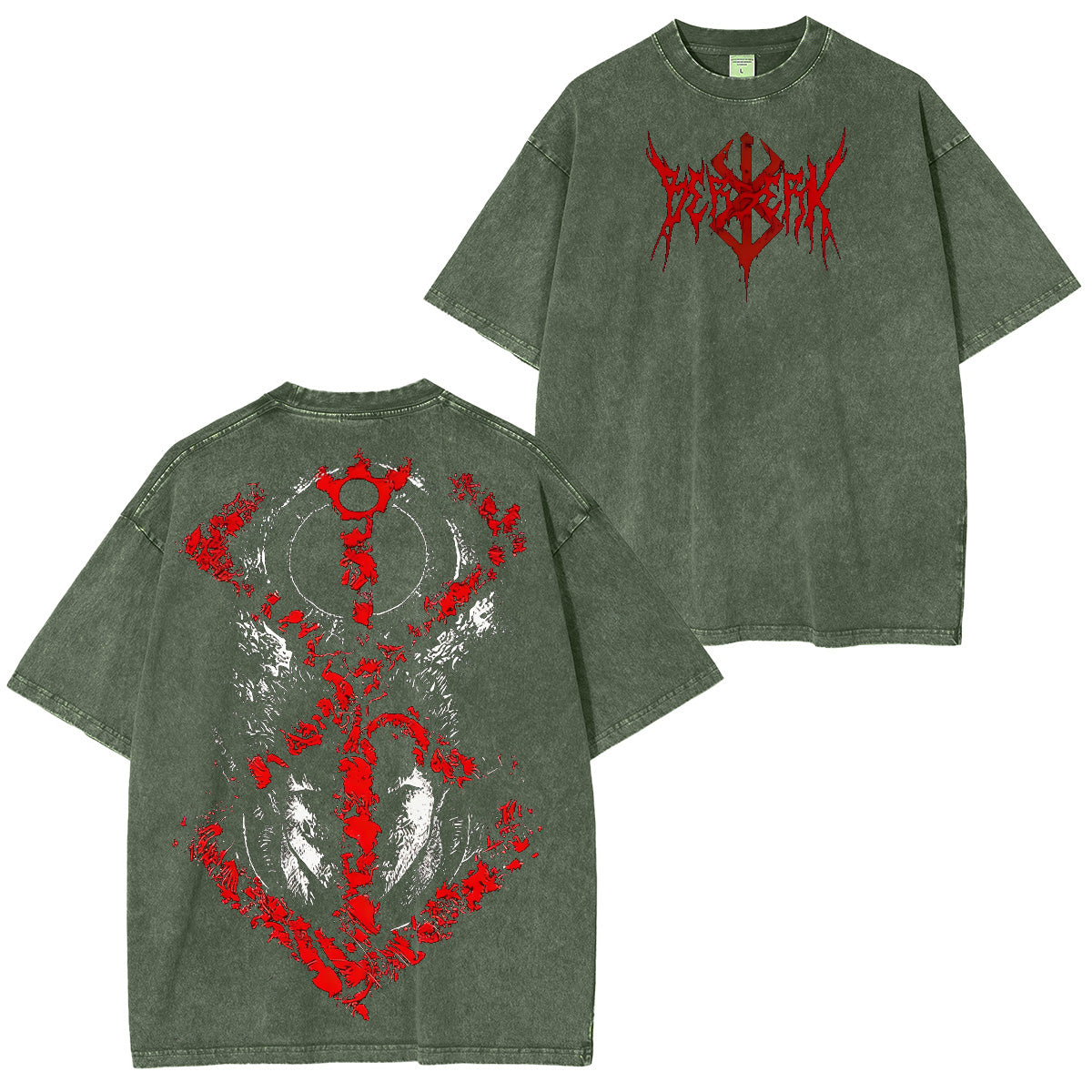 Guts Berserk Polera Lavada