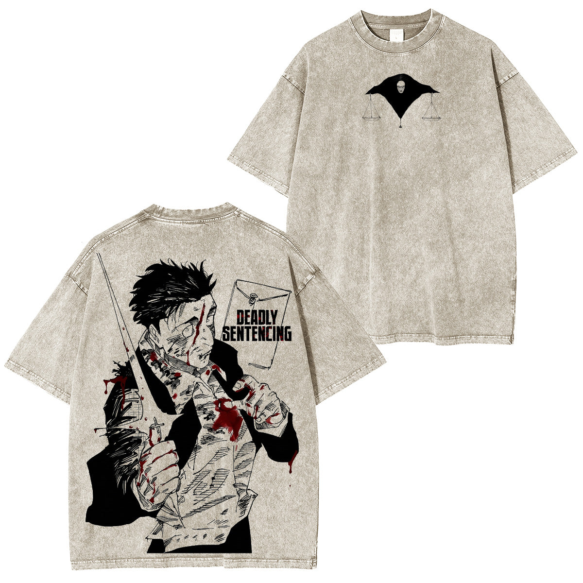 Hiromi Higuruma Jujutsu Kaisen Anime Washed T-shirt/Crewneck/Hoodie