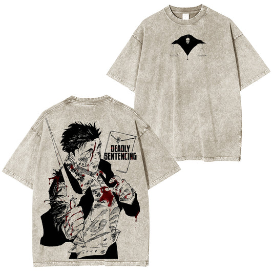 Hiromi Higuruma Jujutsu Kaisen Anime Washed T-shirt/Crewneck/Hoodie