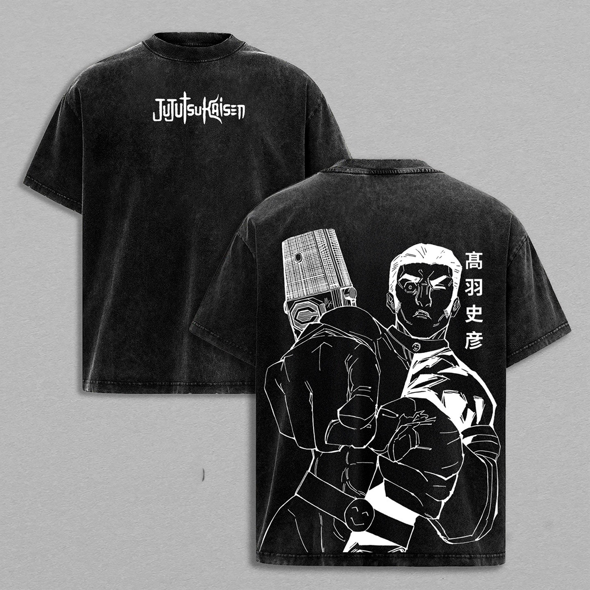 Jujutsu Kaisen Fumihiko Takaba Washed T-shirt/Crewneck/Hoodie