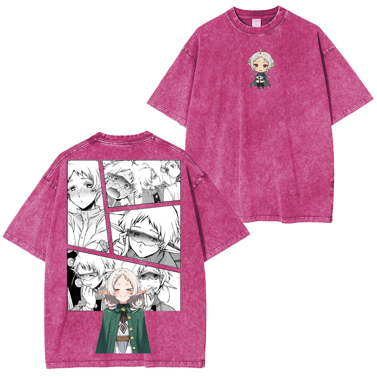 Sylphiette Mushoku Tensei: Jobless Reincarnation Anime Washed T-shirt/Crewneck/Hoodie