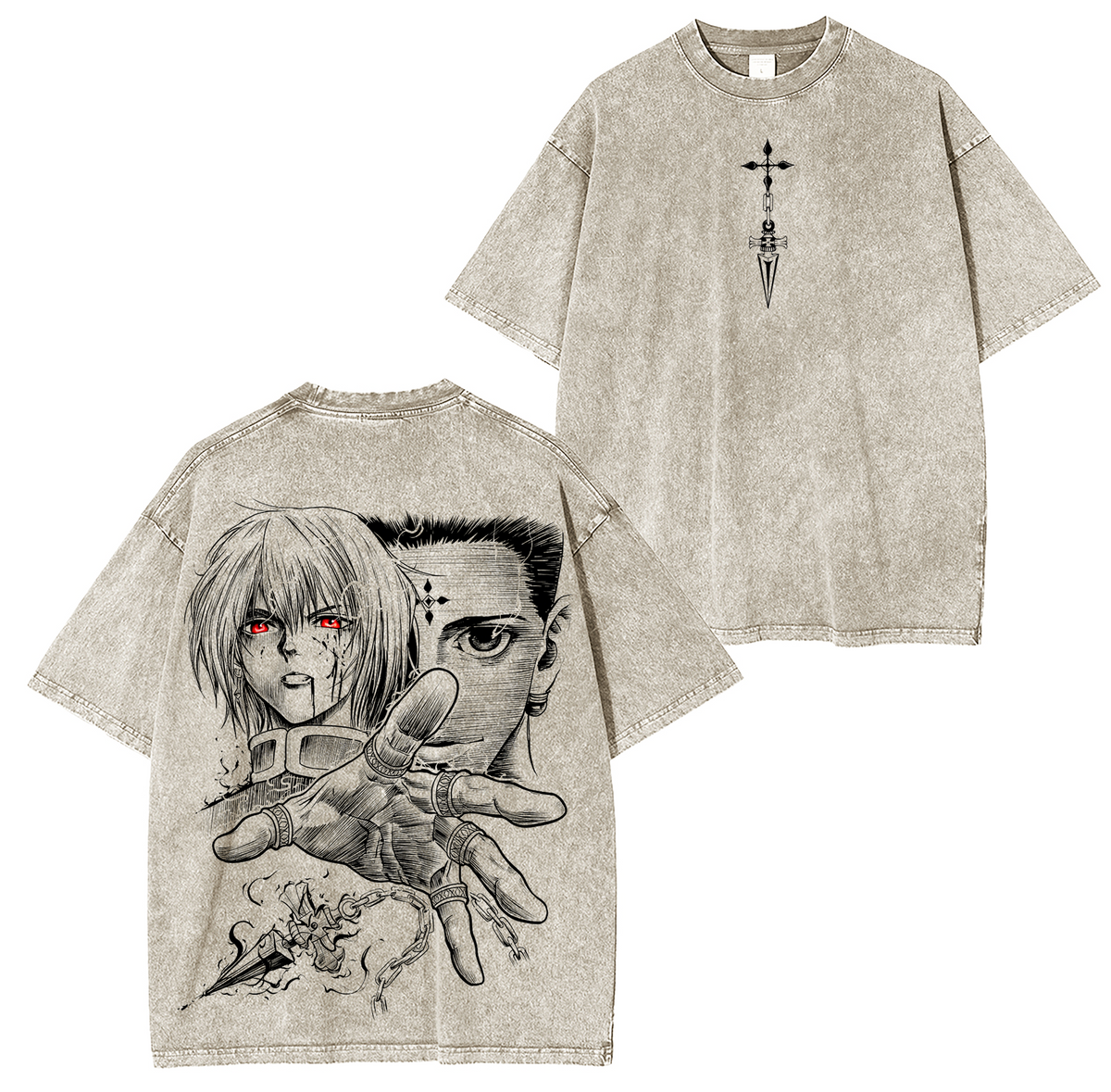 Kurapika Hunter x Hunter Polera Lavada