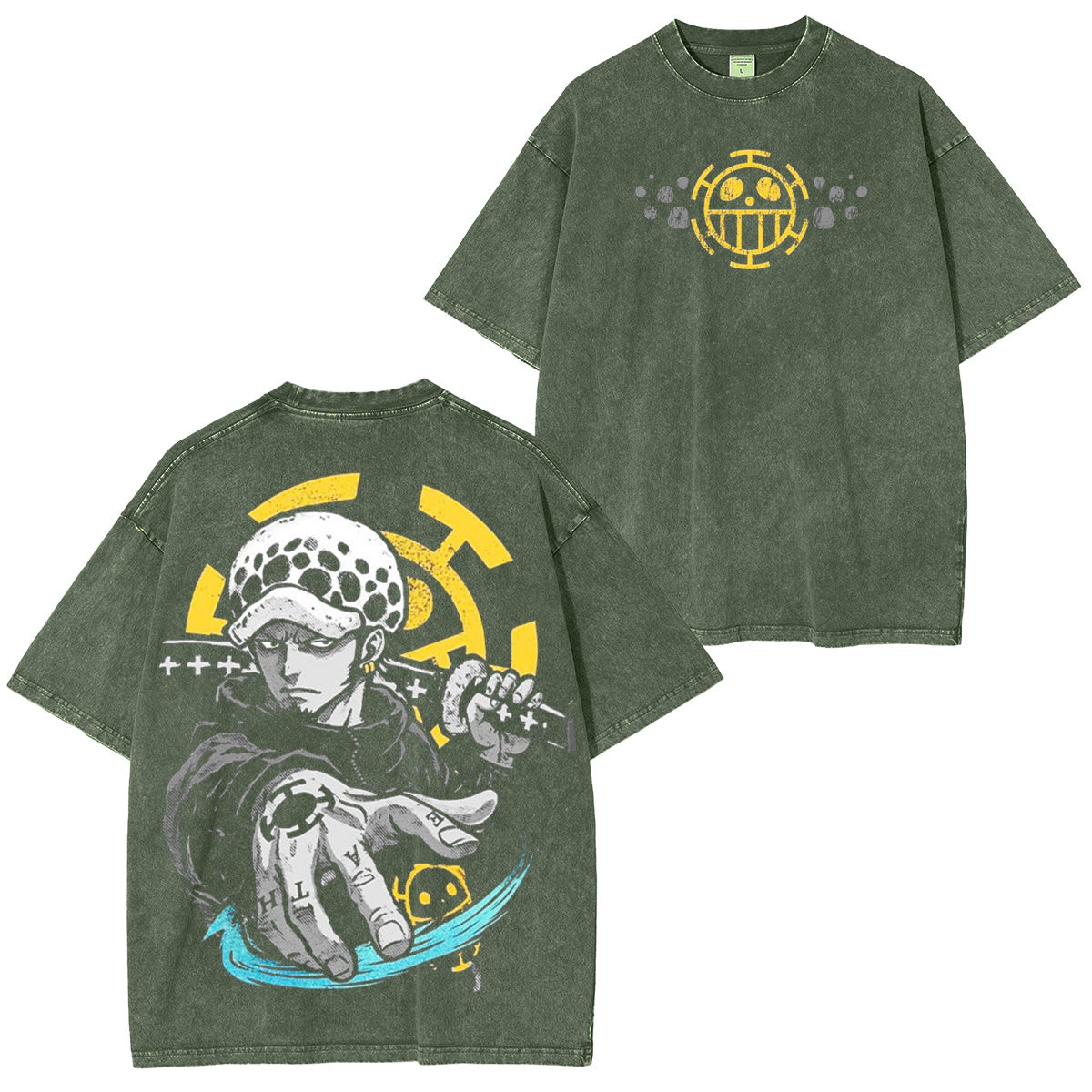 One Piece Washed T-shirt/Crewneck/Hoodie