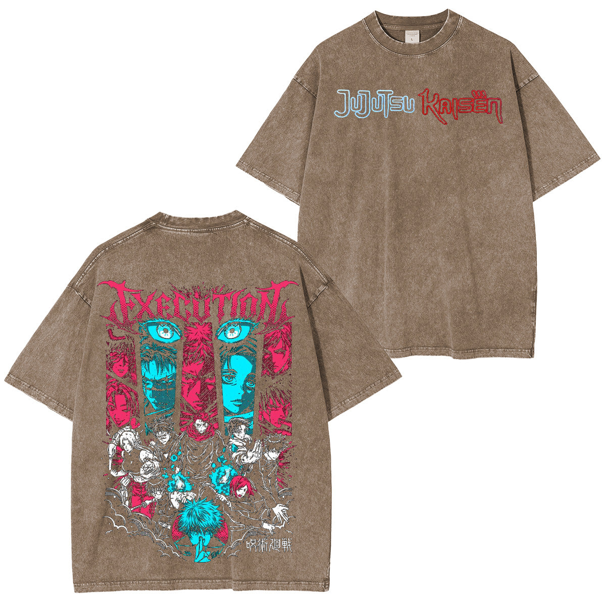 Jujutsu Kaisen Washed T-shirt/Crewneck/Hoodie