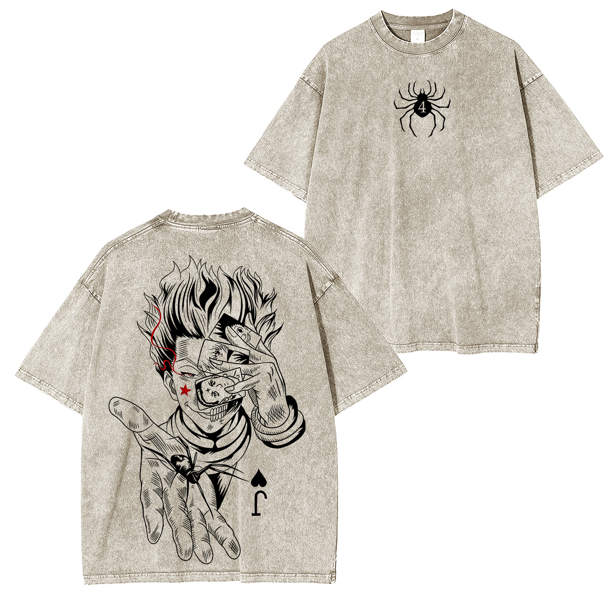 Hisoka Hunter x Hunter Polera Lavada