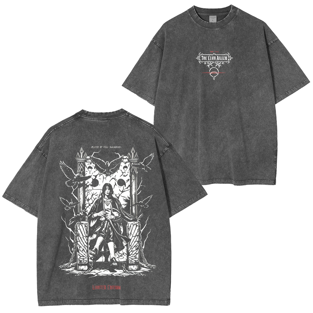 Uchiha Itachi Anime Polera Lavada