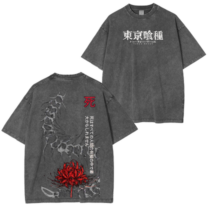 Tokyo Ghoul Anime Oversized Polera Lavada