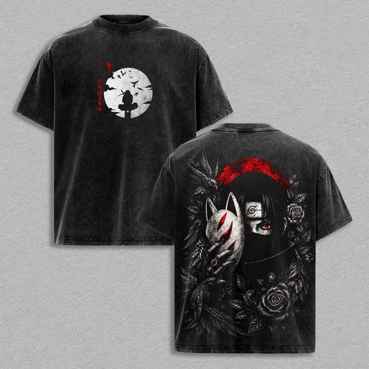 Naruto Anime Polera Lavada