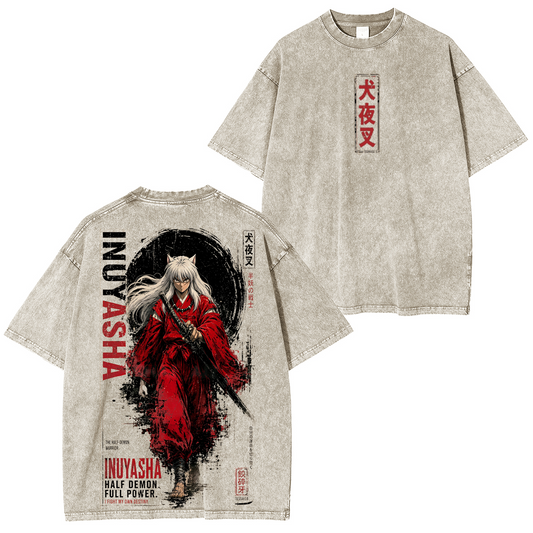 Inuyasha Polera Lavada