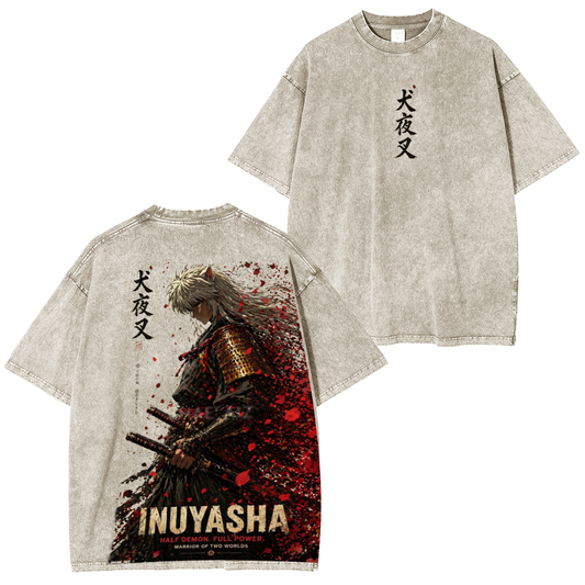 Inuyasha Polera Lavada