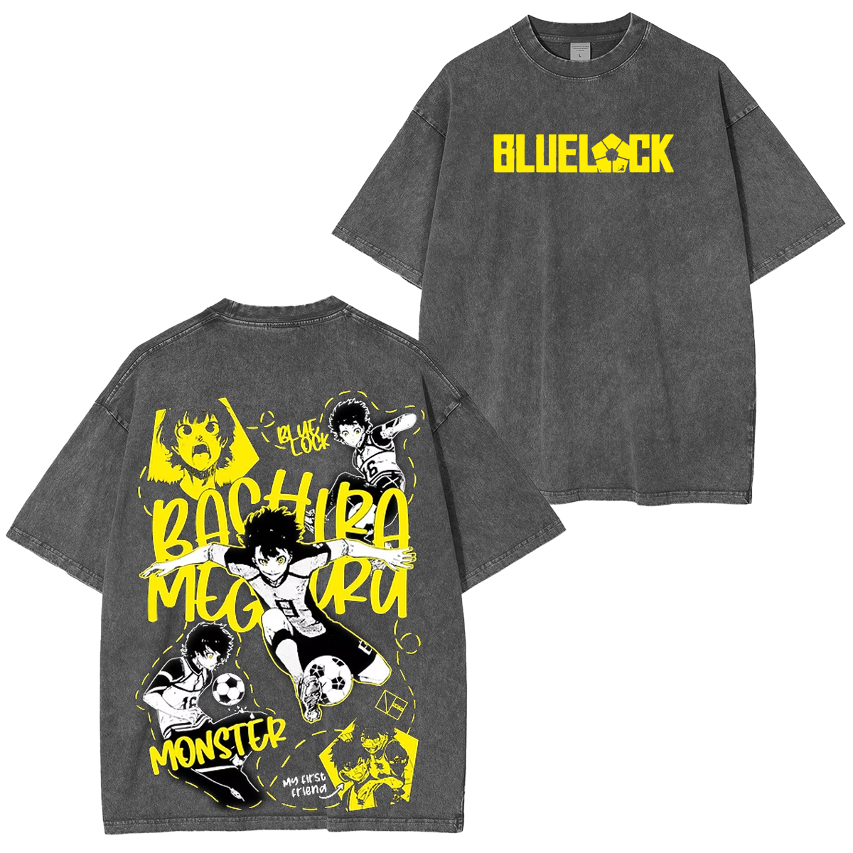 Blue Lock Manga Volumes Polera Lavada