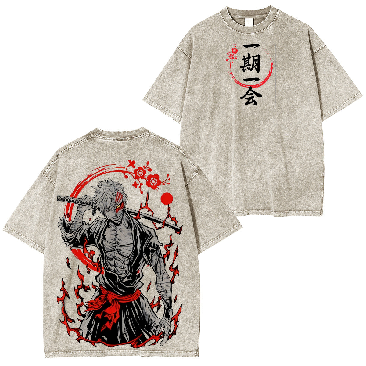 Bleach :chigo Kurosaki Vintage washed T-shirt/Crewneck/Hoodie