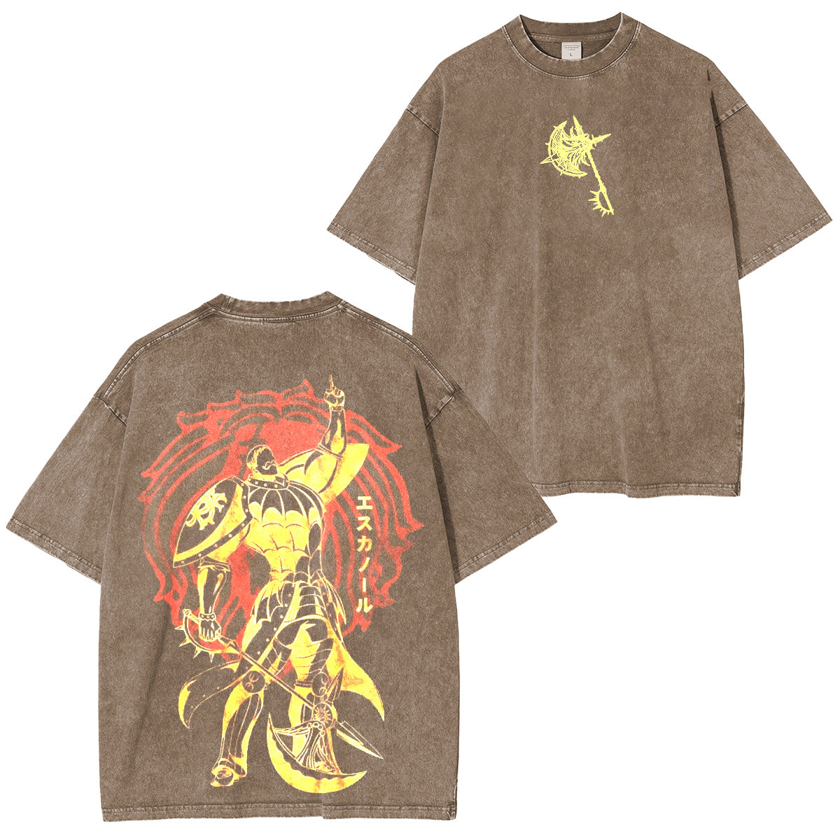 The Seven Deadly Sins Vintage washed T-shirt/Crewneck/Hoodie