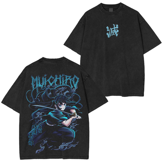Demon Slayer Muichiro Tokito Anime Polera