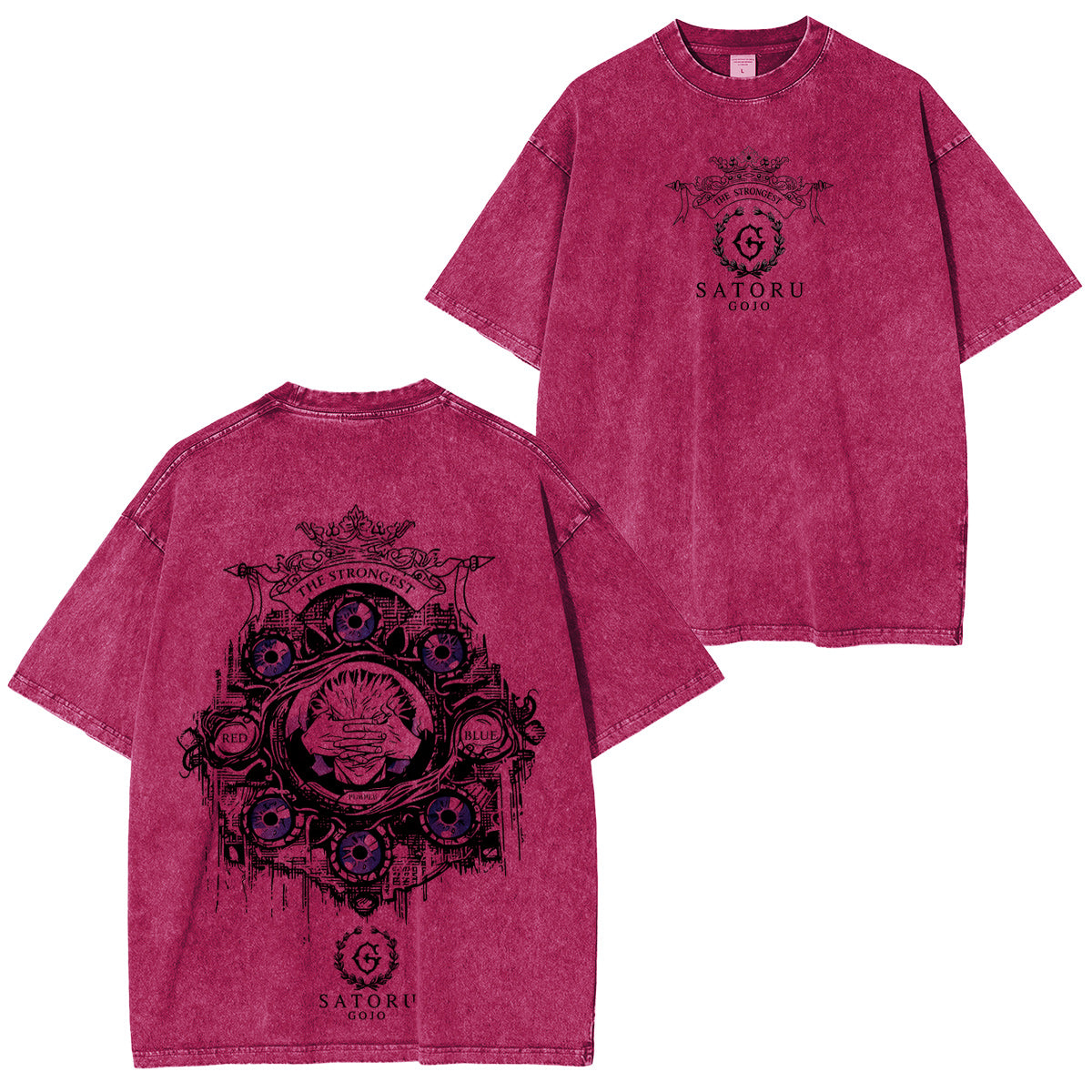 Jujutsu Kaisen :Satoru Gojo washed T-shirt/Crewneck/Hoodie